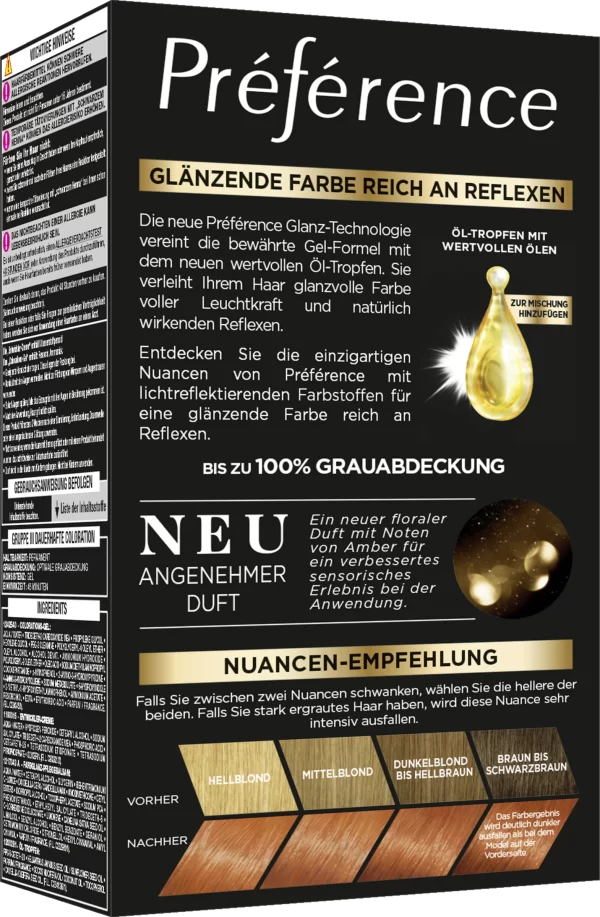 L’Oréal Paris Préférence Permanente Haarfarbe 7.4 Kupferblond (Dublin) 3