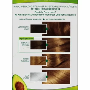 Garnier Nutrisse Creme 63 Dunkles Goldblond 9