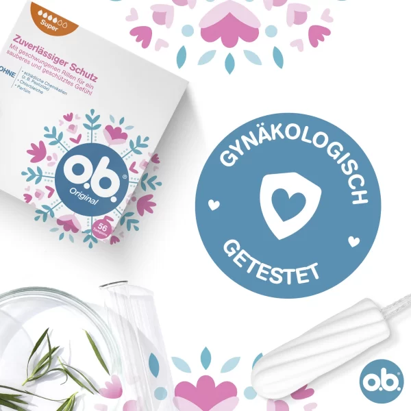 O.b. Original Tampons Super 6