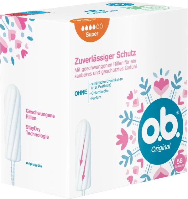 O.b. Original Tampons Super 3
