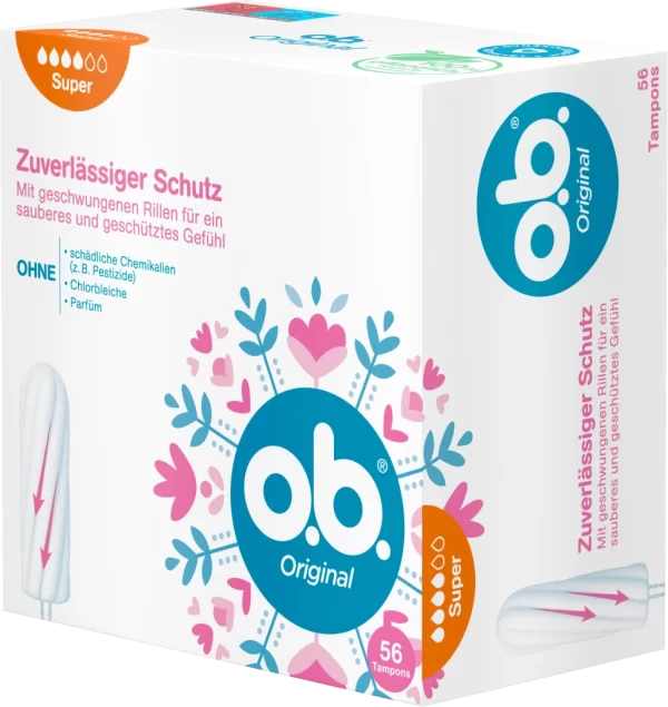 O.b. Original Tampons Super 4