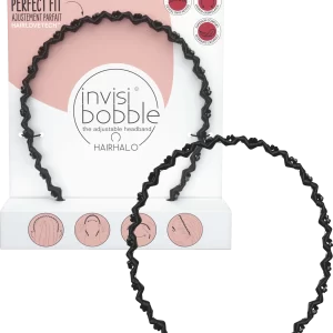 Invisibobble® HAIRHALO Haarreifen Black Sparkle 7