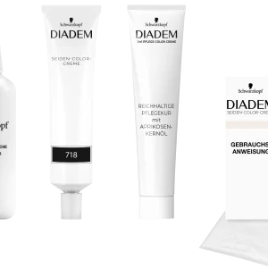 Schwarzkopf Diadem 3in1 Pflege-Color-Creme 718 Haselnuss 21