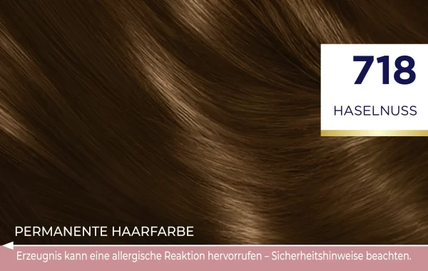 Schwarzkopf Diadem 3in1 Pflege-Color-Creme 718 Haselnuss 6